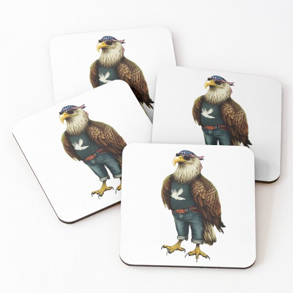 Item preview, Hipster Eagle V6 designed and sold by HipsterAnimals.