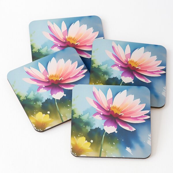 Item preview, Vibrant flower pattern designed and sold by toonydesigns.
