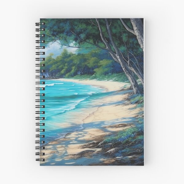 Item preview, Black Storm over Pink-Turquoise Sea designed and sold by Anthonny Barlan.