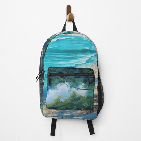 Item preview, Black Storm over Pink-Turquoise Sea designed and sold by Anthonny Barlan.