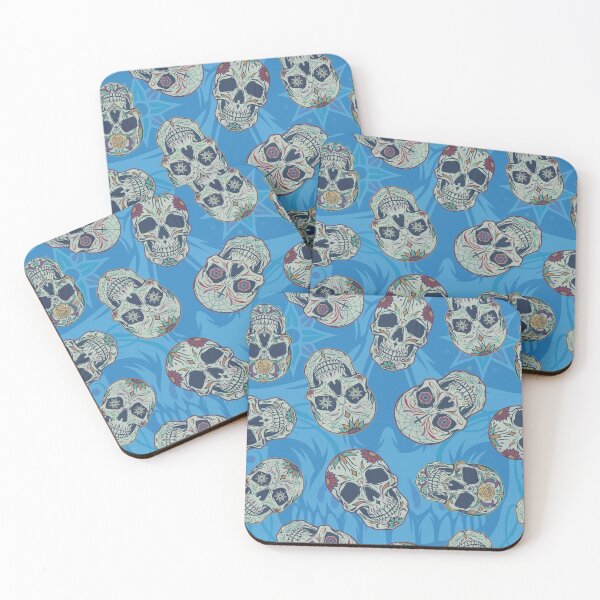 Item preview, Sugar Skull Pattern designed and sold by cooldesigns2022.
