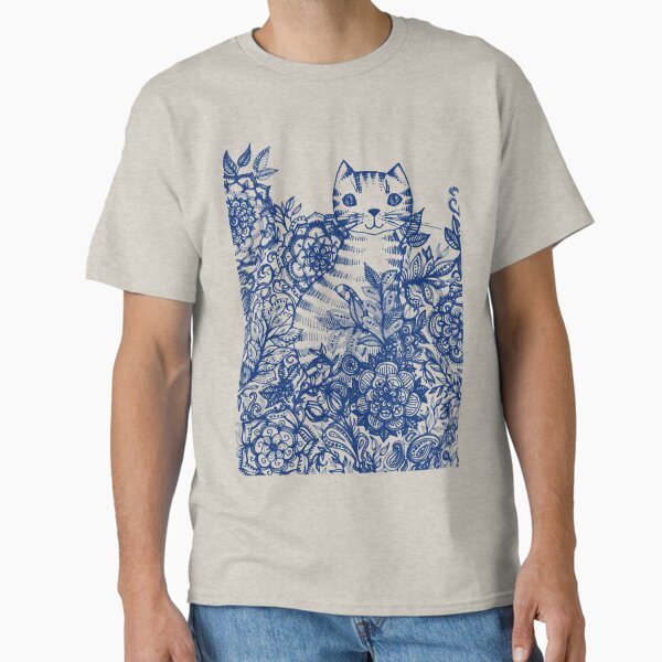 Item preview, Garden Cat Doodle designed and sold by micklyn.