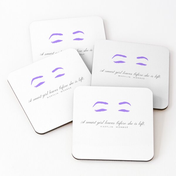 Item preview, A smart girl leaves before she is left. designed and sold by coffeeflavour.
