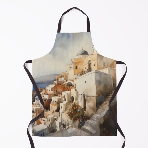 Item preview, Santorini Oia Grecia designed and sold by Vanover Designs.