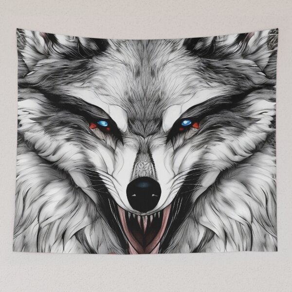 Item preview, Wild Wolf Art 051 designed and sold by tpixx.
