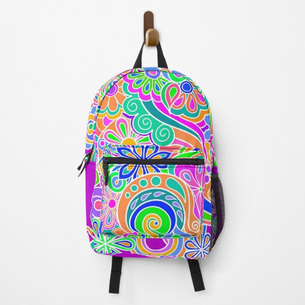 Item preview, Colorful Fun Flower Power Hippy Design designed and sold by Alondra.