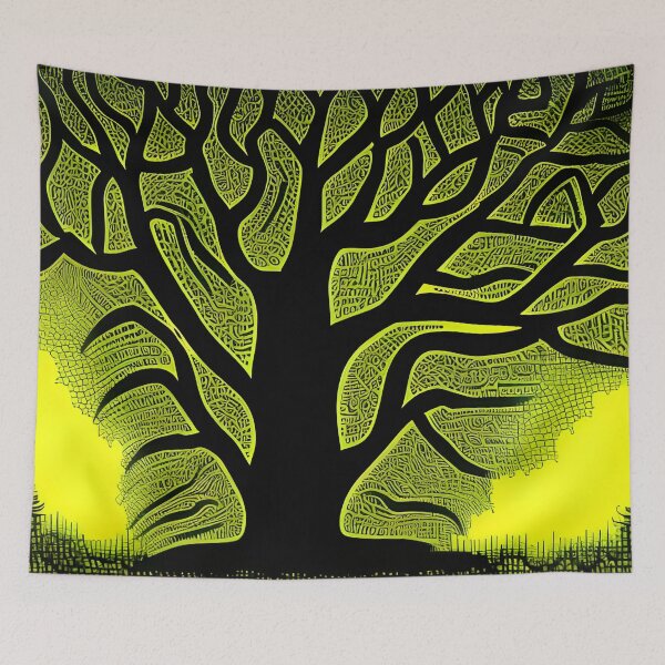 Item preview, The branches of a lonely tree designed and sold by brandway.