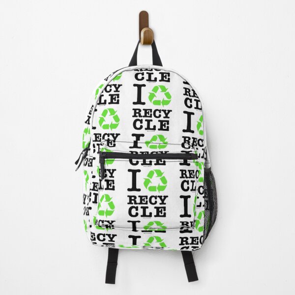 Item preview, I Love Recycle - White designed and sold by AreaStickers.