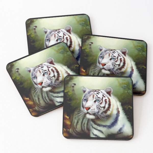 Item preview, Chinese White Tiger (22) designed and sold by CrankyOldDude.