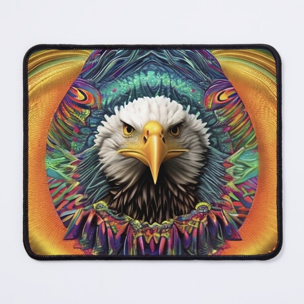 Item preview, Eagle Head Colourful Art 058 designed and sold by tpixx.