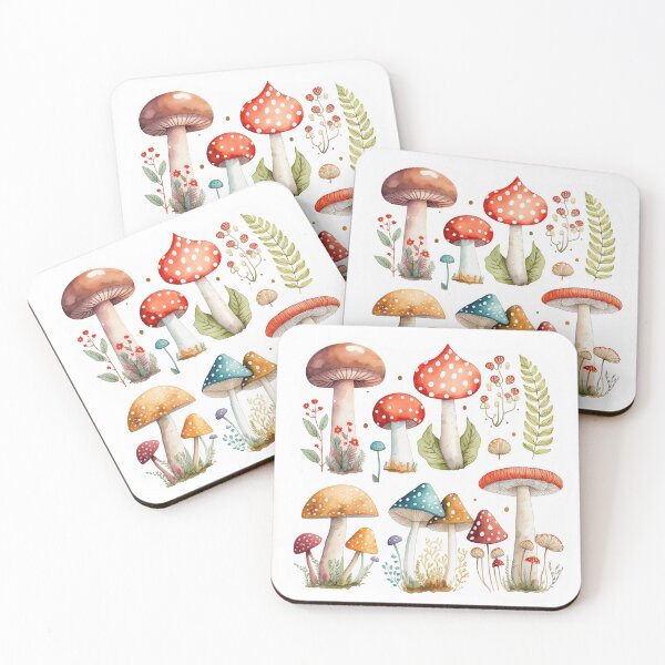 Item preview, Setas lindas acuarelas designed and sold by Sunchildprints.