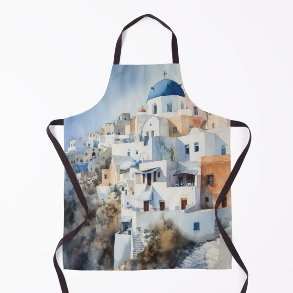 Item preview, Santorini Oia Grecia designed and sold by Vanover Designs.