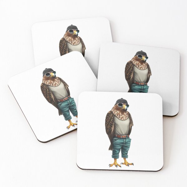 Item preview, Hipster Eagle V8 designed and sold by HipsterAnimals.