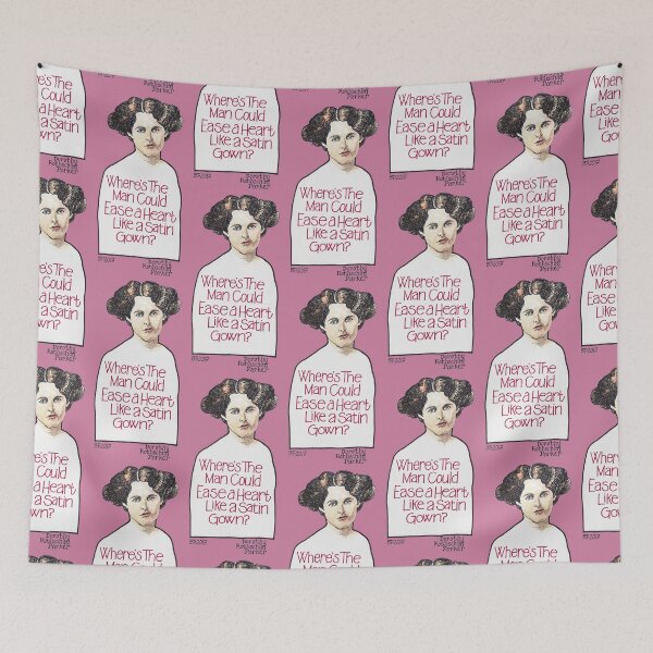 Item preview, Early Dorothy Parker designed and sold by Digressions, Diversions, Delusions.