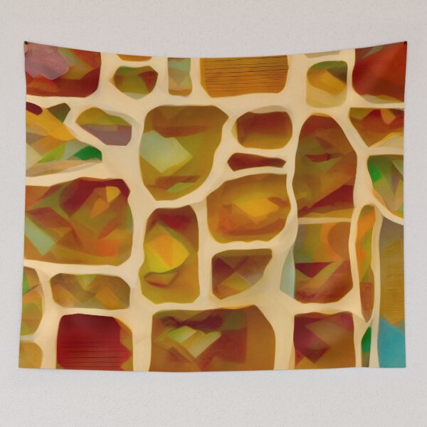 Aperçu de l'œuvre Pigeonnier Abstraction créée et vendue par Dana Roper.