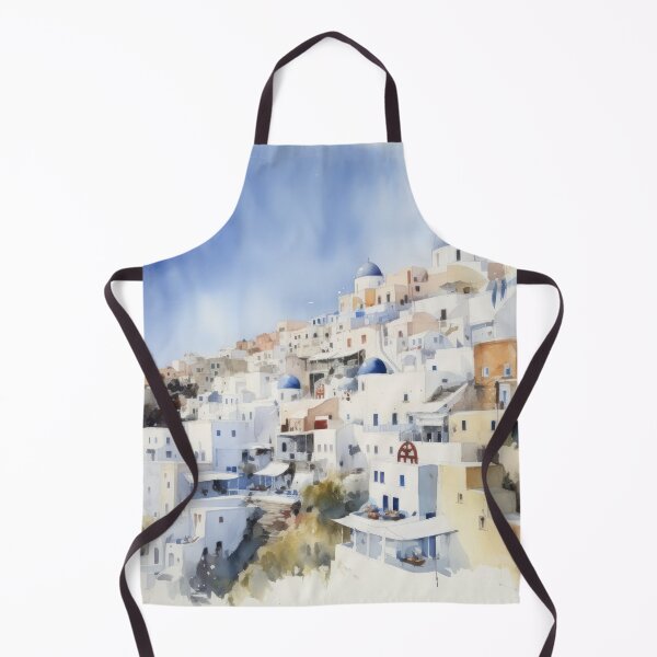 Item preview, Santorini Oia Grecia designed and sold by Vanover Designs.
