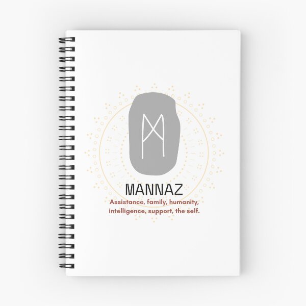 Item preview, Mannaz - The Humankind Rune designed and sold by WrenCemetery.