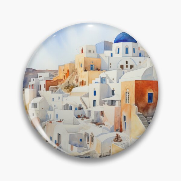 Item preview, Santorini Oia Greece  designed and sold by Vanover Designs.