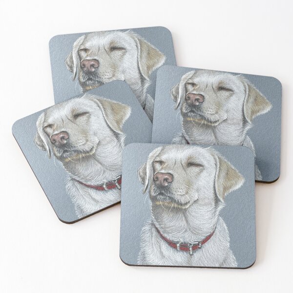 Item preview, Happy Retriever designed and sold by SandraWarmerdam.