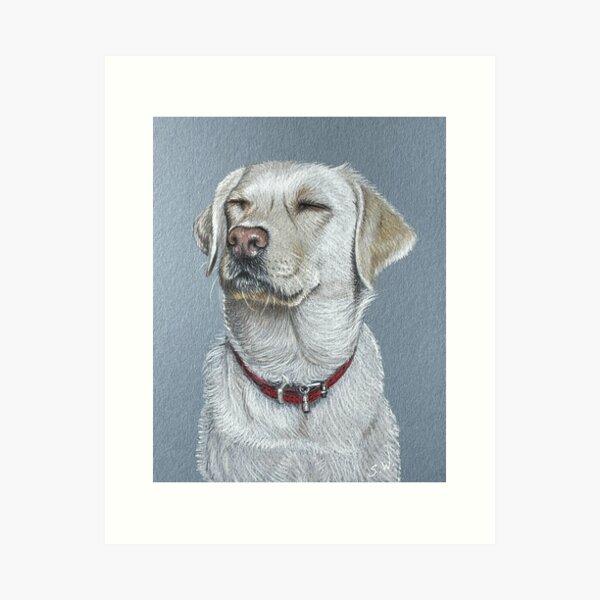 Item preview, Happy Retriever designed and sold by SandraWarmerdam.