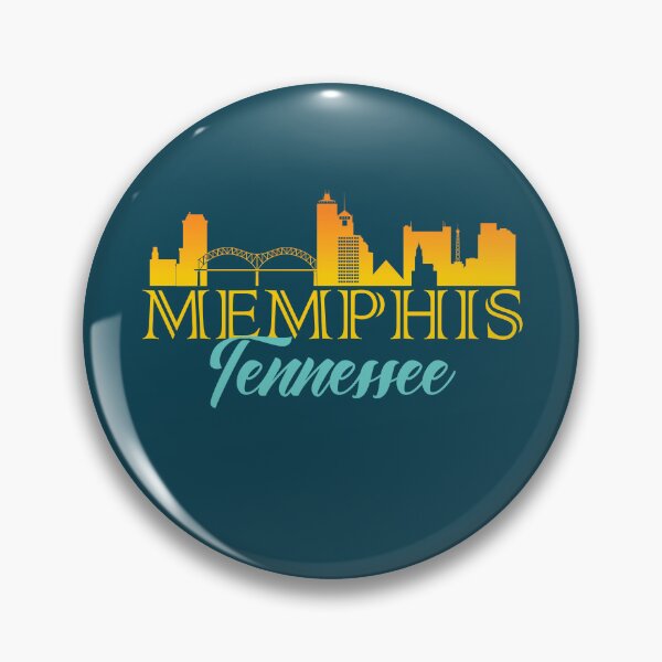 Item preview,  Memphis Skyline Graphic Silhouette with Gradient Colors  designed and sold by DimDom.