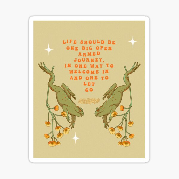 Item preview, Frog and buttercup design with sweet quote to make you smile ;} designed and sold by Twinkling  Toad.