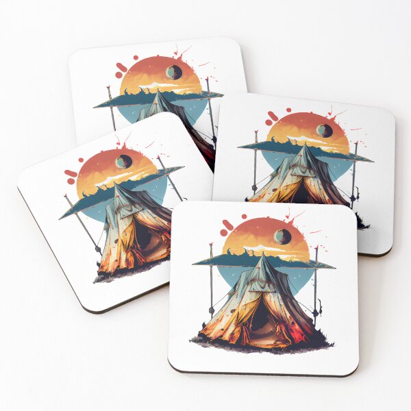 Item preview, Camp Life: Tent-Inspired Artwork for Outdoor Enthusiasts and Camping Lovers designed and sold by Watzek.