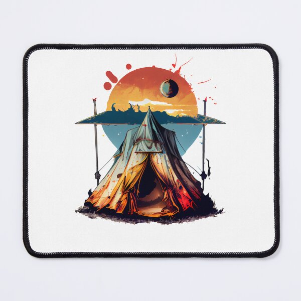 Item preview, Camp Life: Tent-Inspired Artwork for Outdoor Enthusiasts and Camping Lovers designed and sold by Watzek.