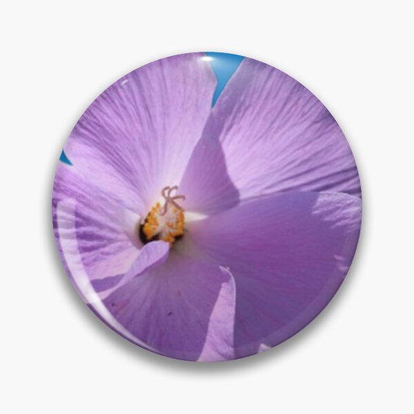 Item preview, Bright Lilac Hibiscus Greeting Card designed and sold by BattlefoxxEarth.