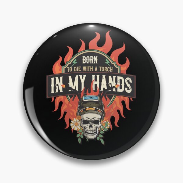 Item preview, Welders skull woman sarcastic floral retro quote welder girl designed and sold by HomeCoquette.