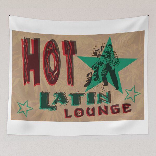 Item preview, Hot Latin Lounge designed and sold by TIGERDAVER.