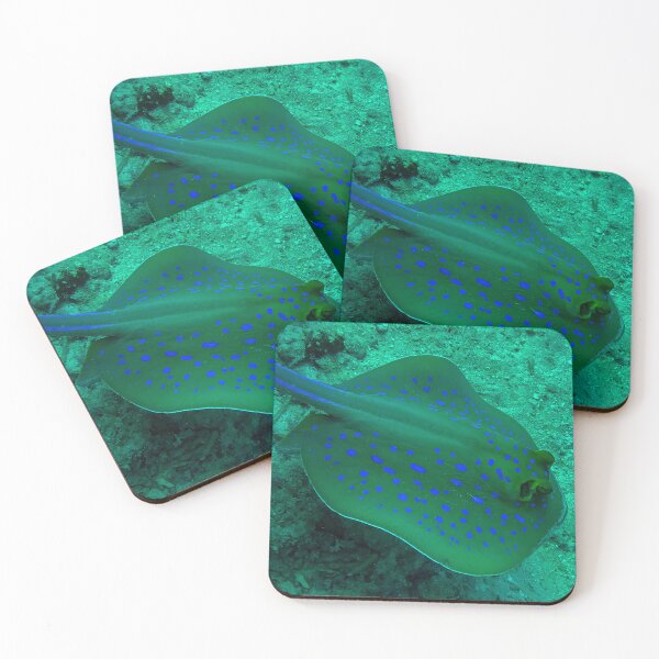 Item preview, Blue spotted stingray designed and sold by likbatonboot.