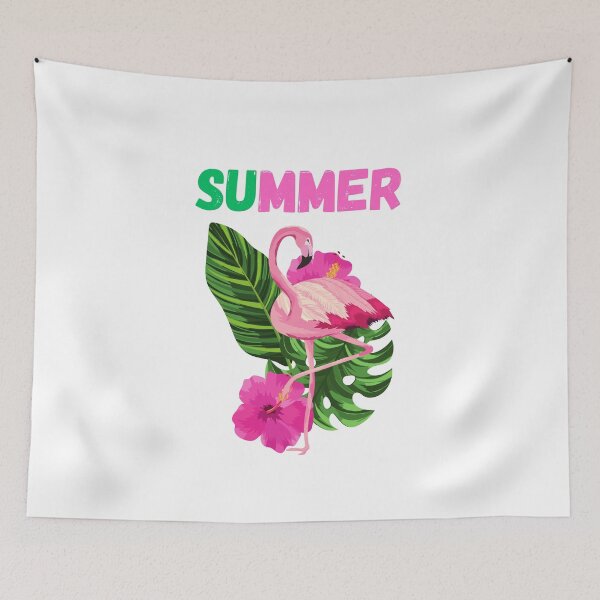 Item preview, Flamingos in Summer designed and sold by DFL-store.