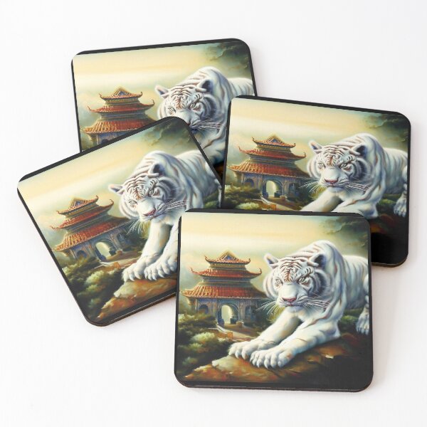 Item preview, Chinese White Tiger (23) designed and sold by CrankyOldDude.