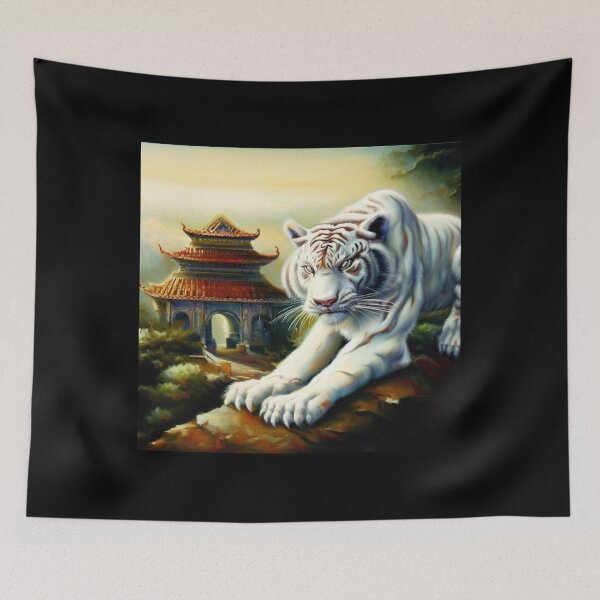 Item preview, Chinese White Tiger (23) designed and sold by CrankyOldDude.