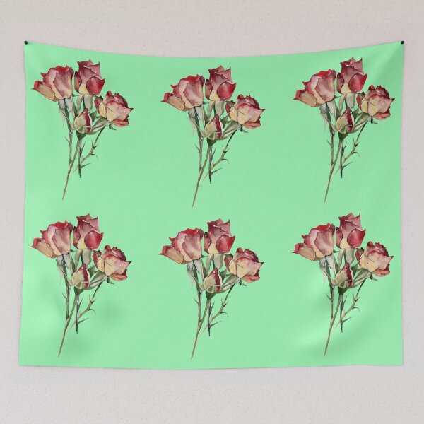 Item preview, Watercolor Red Rose - Botanical T-Shirt And Unique Gifts For Flower Lovers designed and sold by Kenny789.