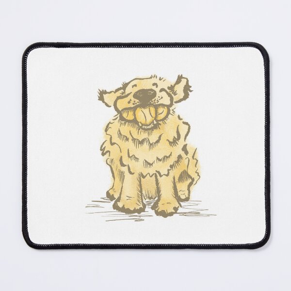 Item preview, Golden Retriever with Tennis Balls in color designed and sold by Christine Philbrick.