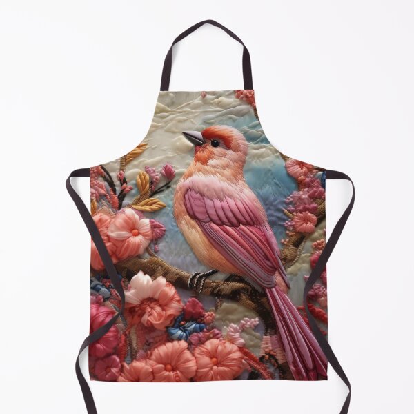 Item preview, Embroidery art flower and bird pattern poster 01 designed and sold by UnaWu533.