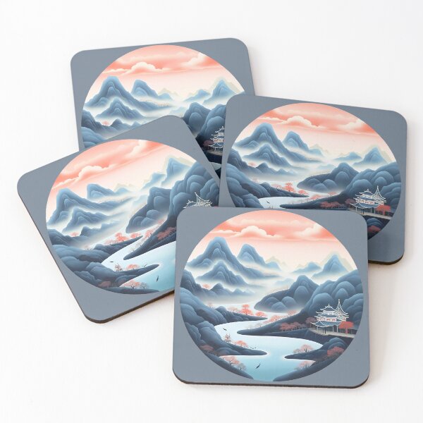 Item preview, Landscape painting designed and sold by Cahlie Li.