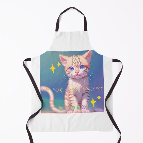 Item preview, Not Here Kitten Whiskers designed and sold by Lychee Design.