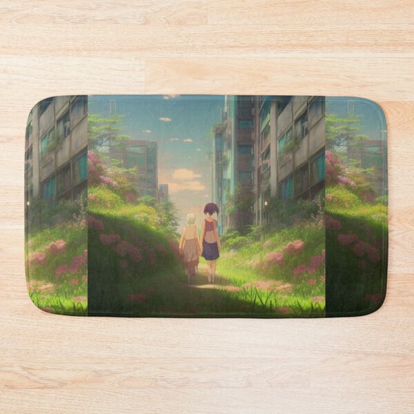 Item preview, Flowers grow in an abandoned city designed and sold by ArtificialAnime.