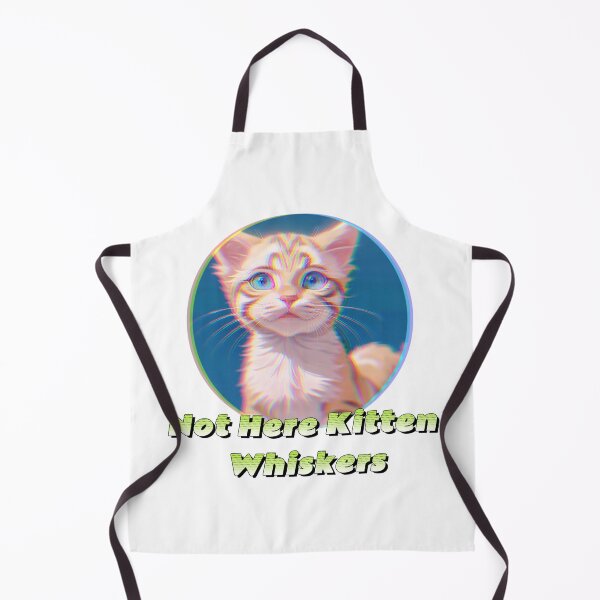 Item preview, Not Here Kitten Whiskers designed and sold by Lychee Design.