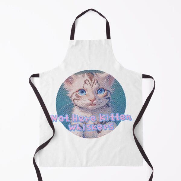 Item preview, Not Here Kitten Whiskers designed and sold by Lychee Design.