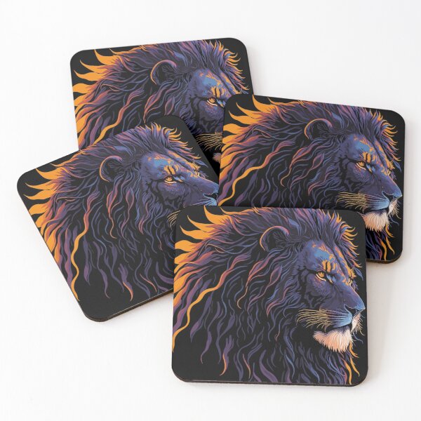 Item preview, Colorful Lion Head designed and sold by GangBangGang.