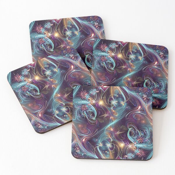 Item preview, Fantasy and Calm Abstract Pattern designed and sold by ChromaArtistic.