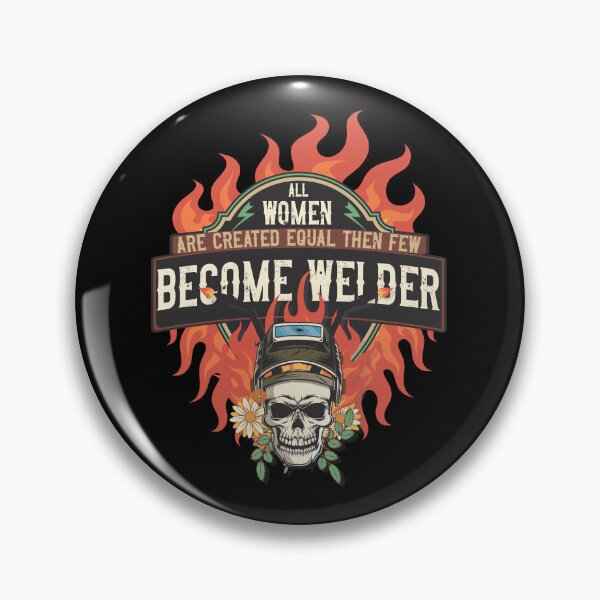 Item preview, Welders skull woman sarcastic floral retro quote vintage design  designed and sold by HomeCoquette.