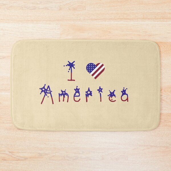 Item preview, I love America - Fourth of July designed and sold by VINU-DESIGNS.