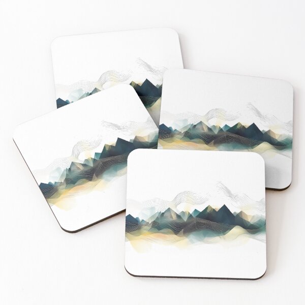 Item preview, Cool Natural Mountain Lines designed and sold by lessyun.