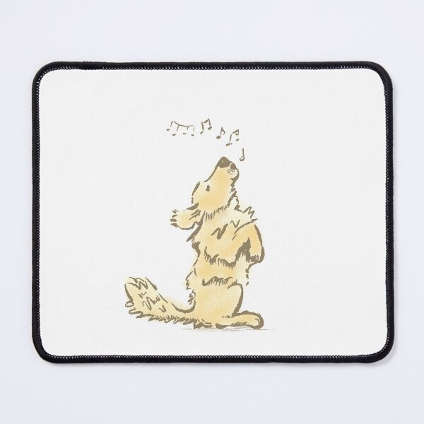 Item preview, Golden Retriever Singing in color designed and sold by Christine Philbrick.