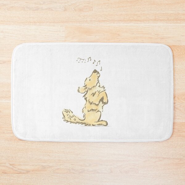 Item preview, Golden Retriever Singing in color designed and sold by Christine Philbrick.